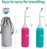 Po Douche, lot de 2, 500 ml Bidet portable avec pochettes Voir les images du produit 2