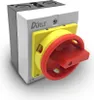 A product shot of an industrial rotary switch. Produktbild-Vorschau