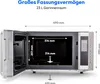 MEDION MD 17495 Mikrowelle 800 W silber Náhled obrázku produktu 14
