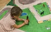 Pferde Spielteppich Großer Reiterhof Größe: 200cm x 160cm - Produktbild-Vorschau 10