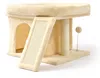 Relaxdays Kraboom, met hol, krabplank en ligvlak, zachte Productafbeelding-voorbeeld 10