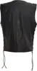 Mauritius Weste Herren CXGaspper schwarz Basics 100% Leder Produktbild-Vorschau 2