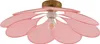 Olucia – NENA – Deckenleuchte – Rosa / Messing Produktbild-Vorschau 2