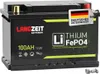 LANGZEIT LiFePO4 100Ah 12V Lithium Batterie Solarbatterie Produktbild-Vorschau 1
