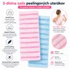 Sada 2 ks telových utierok na peeling 100 x 25 cm, utierka Náhľad obrázku produktu 2