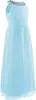 Mädchen Kleider Prinzessin Kleid Gr. 176 Cm Lang Ärmellos Produktbild-Vorschau 1