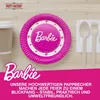 Barbie Papp-Teller 23cm – 8 Stück für Kindergeburtstag Produktbild-Vorschau 6