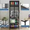 Skříň pro 3D tiskárnu s dvojitou policí na filamenty, tyčí Náhled obrázku produktu 4