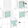 Dalsys befliesbare Wandnische Dusche 45 x 30 x 12cm Grün Produktbild-Vorschau 7