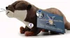 A plush toy otter is shown against a white background, with a tag attached to it. Produktbild-Vorschau