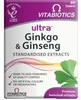Vitabiotics Ultra Ginkgo & Ginseng, 60 tabletek Voir les images du produit 1