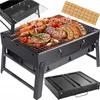 Grill Węglowy Turystyczny Składany Walizka Przenośny Podgląd zdjęcia produktu 15