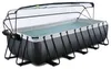 EXIT Black Leather Rahmenpool 540x250x122cm, Aufstellpool, Produktbild-Vorschau 1