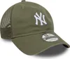 New Era 9Twenty Trucker Cap - MIDI New York Yankees oliv Produktbild-Vorschau 3