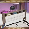 Lit avec coffre de rangement, modèle boxspring, 140x200 cm, Voir les images du produit 3