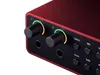 Focusrite Scarlett 4i4 Interfaccia audio Red e Black Anteprima dell’immagine prodotto 8