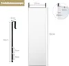 COSTWAY Wandspiegel mit höhenverstellbaren Hängehaken 37 x Produktbild-Vorschau 7