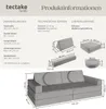 tectake® Spielsofa Lilly 8-teilig, flexible Anordnung Produktbild-Vorschau 6