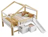 Halfhoogslaper 120x200 cm, kinderbed in de vorm van een Productafbeelding-voorbeeld 17