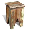 dkd-home-decor Hocker Altholz 30 x 30 x 45 cm, Recyceltes Produktbild-Vorschau 2