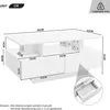 okwish Hochglanz-Couchtisch Beistelltisch mit Produktbild-Vorschau 6