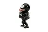 A side view of a small, black Venom figurine with its mouth open, against a white background. Produktbild-Vorschau