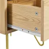 Yaheetech Nachttisch Rattan Beistelltisch mit 1 Schublade Produktbild-Vorschau 8