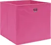 vidaXL Úložné boxy 4 ks. Růžové 32x32x32 cm Látkové Náhled obrázku produktu 1