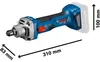 Meuleuse droite sans fil Bosch GGS 18V-20 solo L-BOXX Voir les images du produit 7
