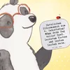 Mr. & Mrs. Panda Untersetzer Quadratisch Spruch 4. Produktbild-Vorschau 2
