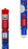 Two decorative pens with a Christmas theme, one depicting a nutcracker and the other with various Christmas motifs. Produktbild-Vorschau
