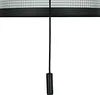 Wandlampe mit Schalter Metall Rauchglas H: 24,5 cm Schwarz Produktbild-Vorschau 6