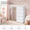 Kinderkleiderschrank Kindergarderobe mit 6 Schubladen Produktbild-Vorschau 10