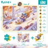 Huch & Friends Puzzle 70-teilig Winter mit 5 cm Loki-Figur Produktbild-Vorschau 3