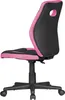 Chaise pivotante LUAN noir/rose pour enfants à partir de 6 Voir les images du produit 5