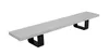Schreibtisch Nuvi, 180 cm x 80 cm x 75 cm, grau Nachbildung Produktbild-Vorschau 5