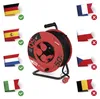 Gummi-Kabeltrommel – 4 Steckdosen, 50m, 1,5mm2  Anteprima dell’immagine prodotto