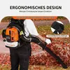 VEVOR Rucksack-Laubbläser, 63CC 2-Takt-Benzin-Laubbläser Produktbild-Vorschau 5