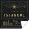 MuchoWow® Poster Stadtbild Istanbul - schwarz 75x75 cm - Produktbild-Vorschau 1
