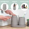 eluno Set de salle de bain TESERO 5 pièces avec Voir les images du produit 3