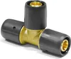 Pipetec push-fit T-piece - 16 x 16 x 16 per tubo Anteprima dell’immagine prodotto 1
