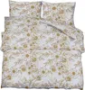 vidaXL Súprava posteľnej bielizne biela a hnedá 240x220 cm Náhľad obrázku produktu 1