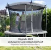 ONVAYA® Trampolin Sonnensegel in Anthrazit | Neues Modell | Produktbild-Vorschau 3