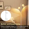 ZMH lampa podłogowa salon lampa podłogowa drewno lampa Podgląd zdjęcia produktu 6
