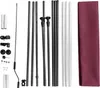 Aga Tenda telescopica 350x120 cm Bordeaux Anteprima dell’immagine prodotto 6
