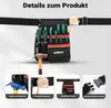 Wiltec Werkzeuggürteltasche 25 x 30 cm bis 15 kg, Werkzeug Produktbild-Vorschau 6