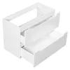 Armoire De Salle De Bain Sous Lavabo 80 Cm Blanc Mat Avec Voir les images du produit 11