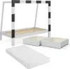 Łóżko dziecięce Vitalispa Football goal Biały 178 x 142.5 Podgląd zdjęcia produktu 1