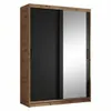 BEAUTYSOFA | Schwebetürenschrank HELA 120 cm Eiche Artisan Produktbild-Vorschau 2