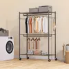 Homdox 90x 42x 205cm Portemanteau, porte-manteau sur Voir les images du produit 5